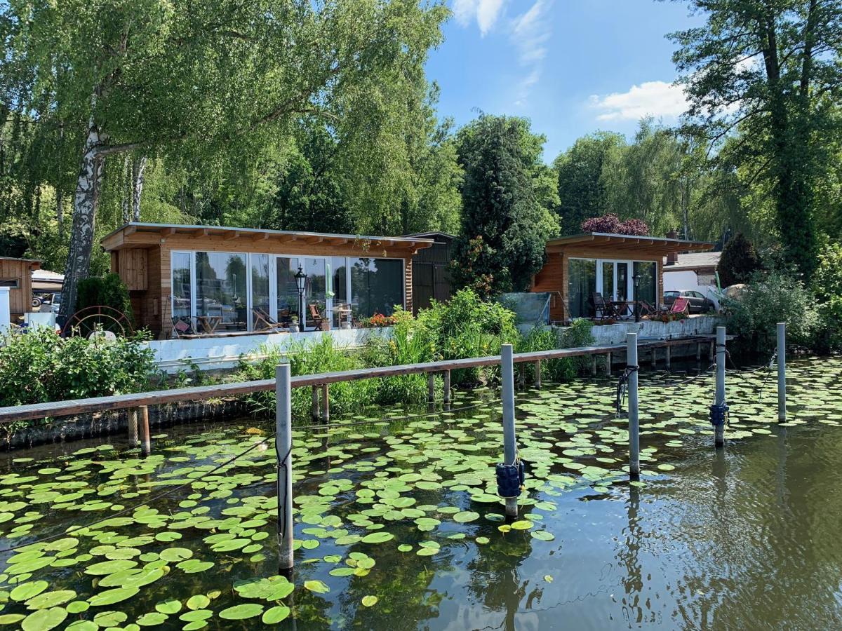 Tiny House Oder Ferienwohnung Auf Der Sunset Marina Берлин Экстерьер фото