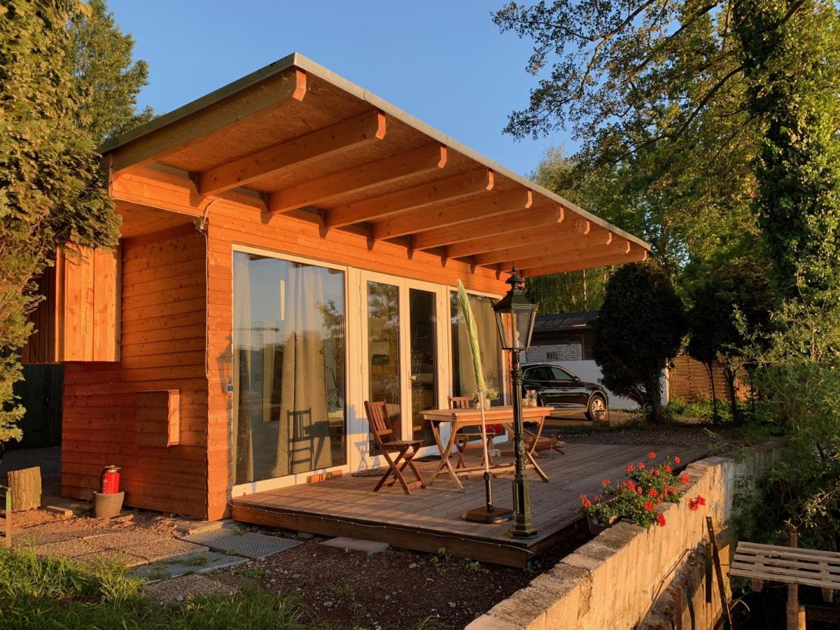 Tiny House Oder Ferienwohnung Auf Der Sunset Marina Берлин Экстерьер фото