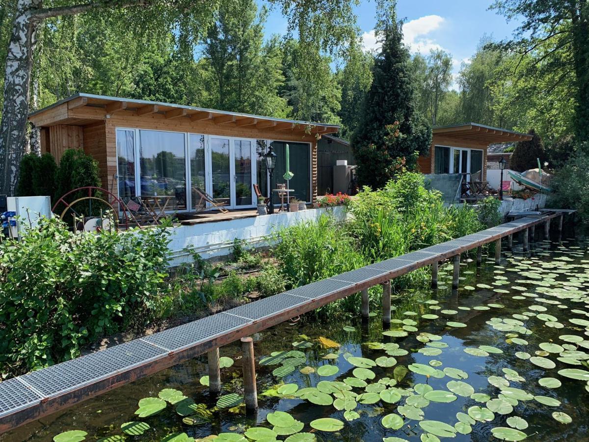 Tiny House Oder Ferienwohnung Auf Der Sunset Marina Берлин Экстерьер фото
