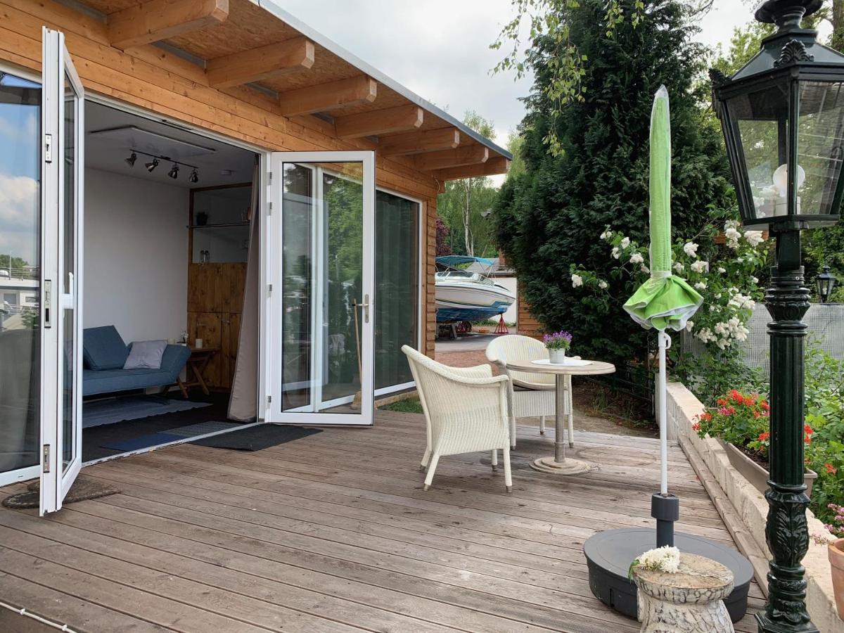 Tiny House Oder Ferienwohnung Auf Der Sunset Marina Берлин Экстерьер фото