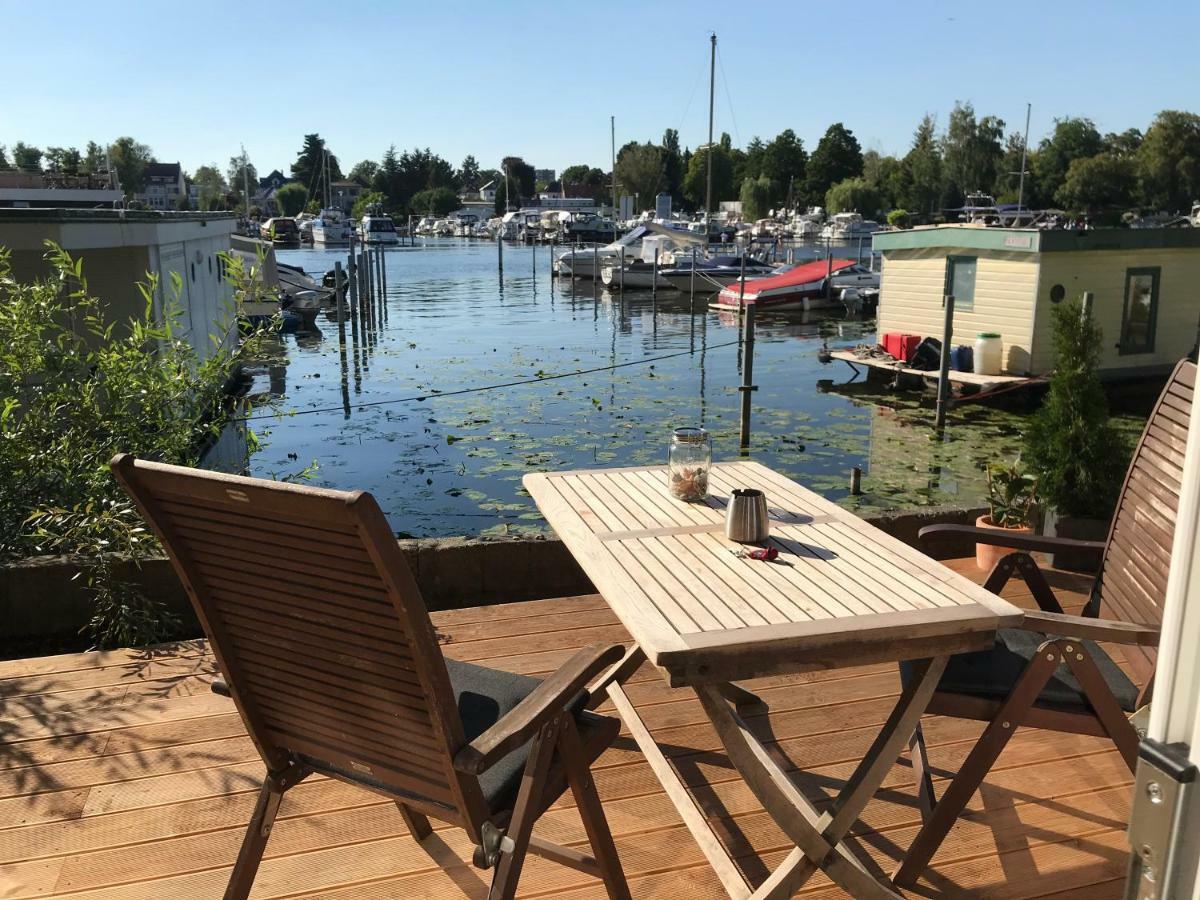 Tiny House Oder Ferienwohnung Auf Der Sunset Marina Берлин Экстерьер фото